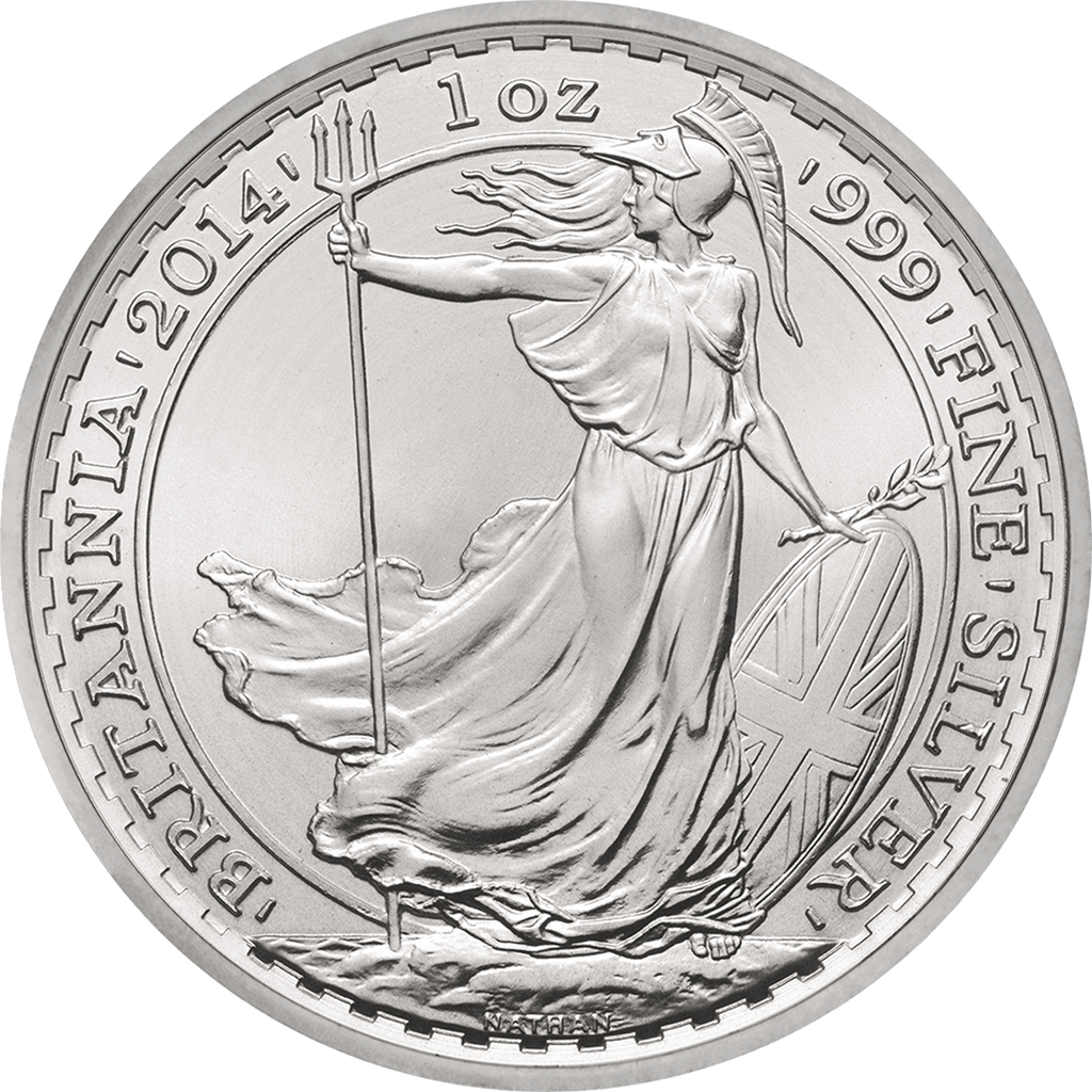 2014 1oz Silver United Kingdom Britannia