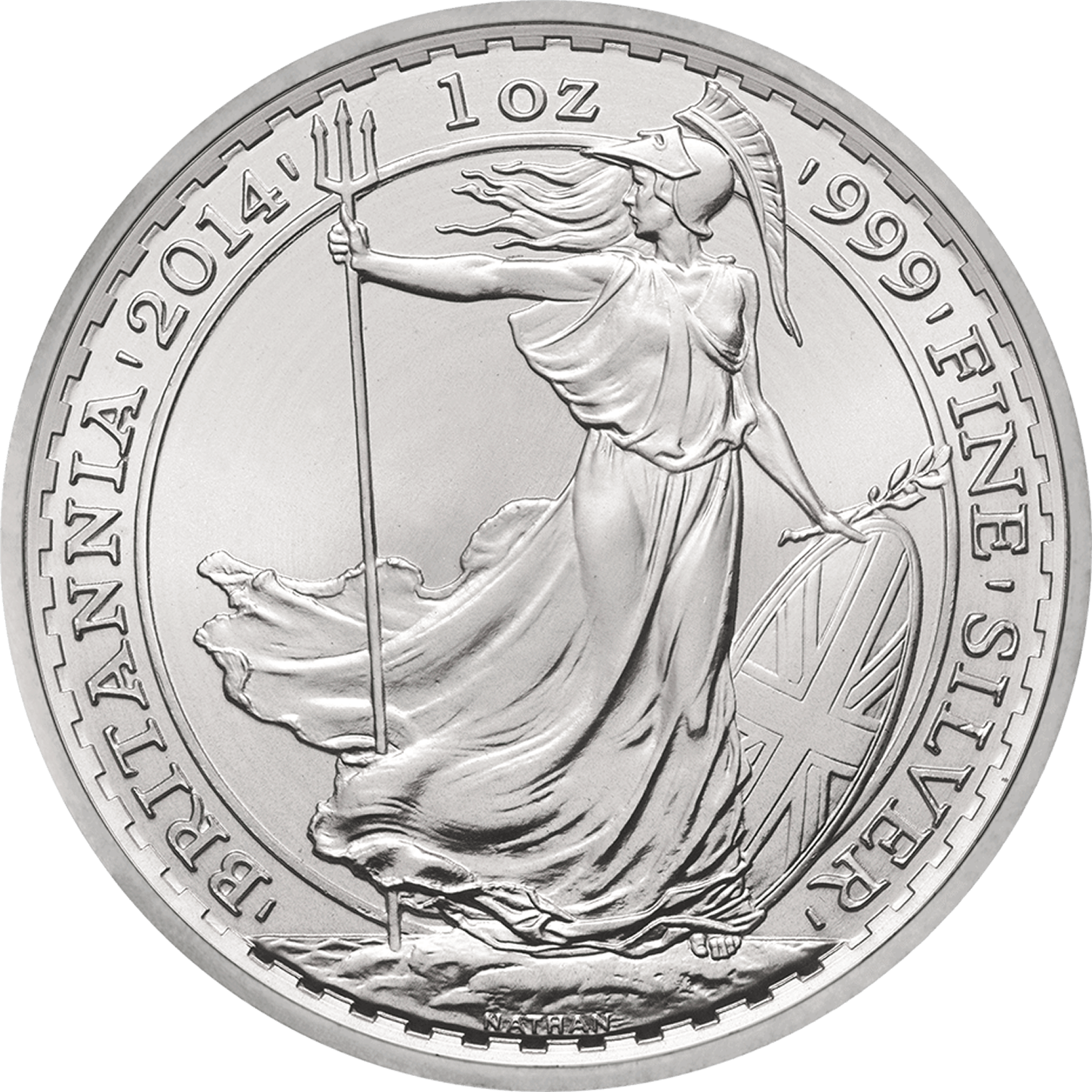 2014 1oz Silver United Kingdom Britannia