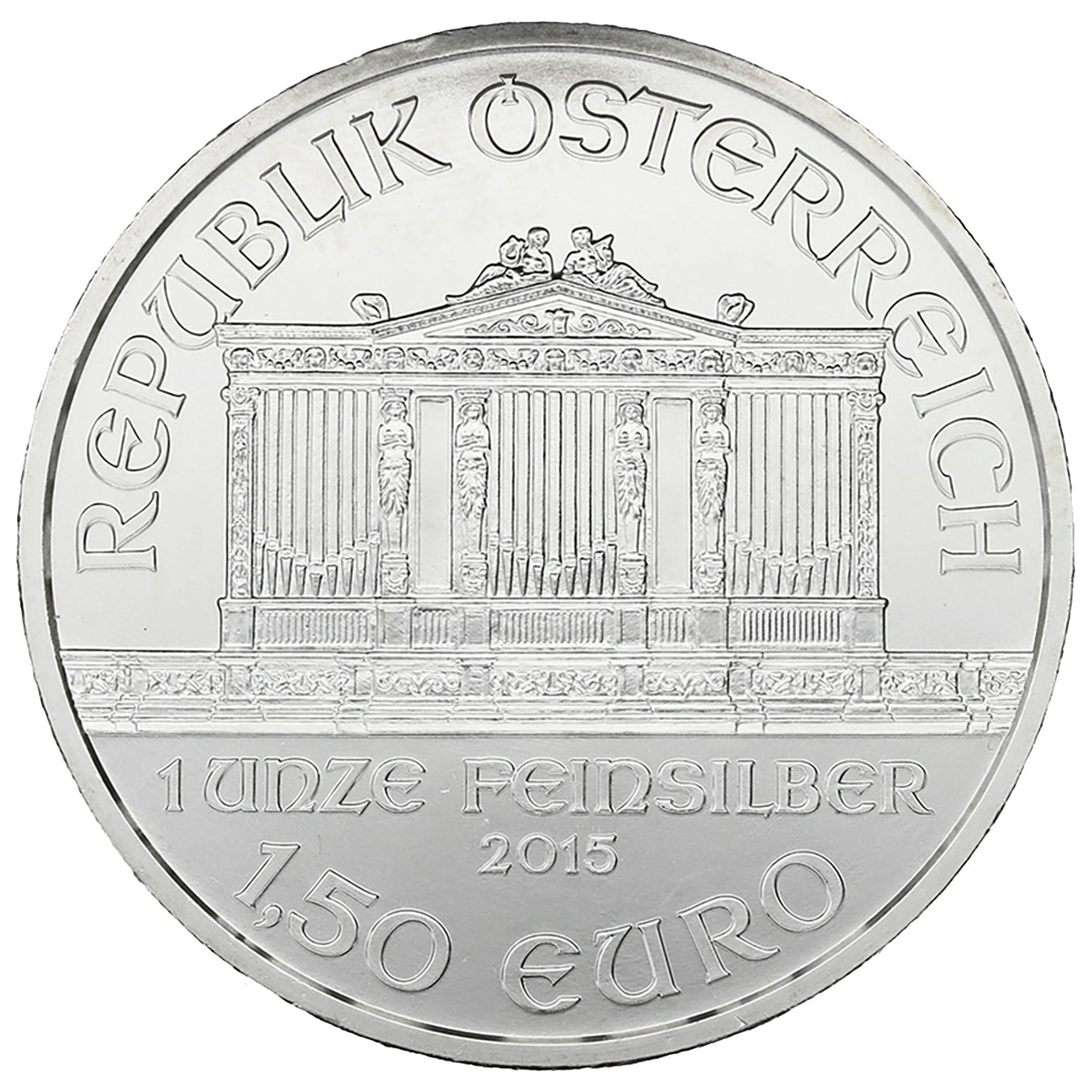 2015 1oz Silver Austrian Philarmonic