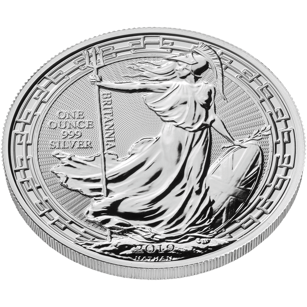 2019 1oz Silver United Kingdom Britannia Oriental Border