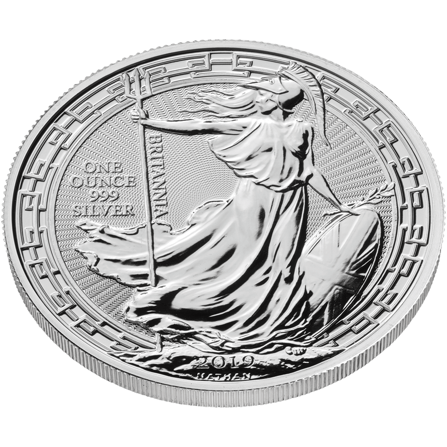 2019 1oz Silver United Kingdom Britannia Oriental Border