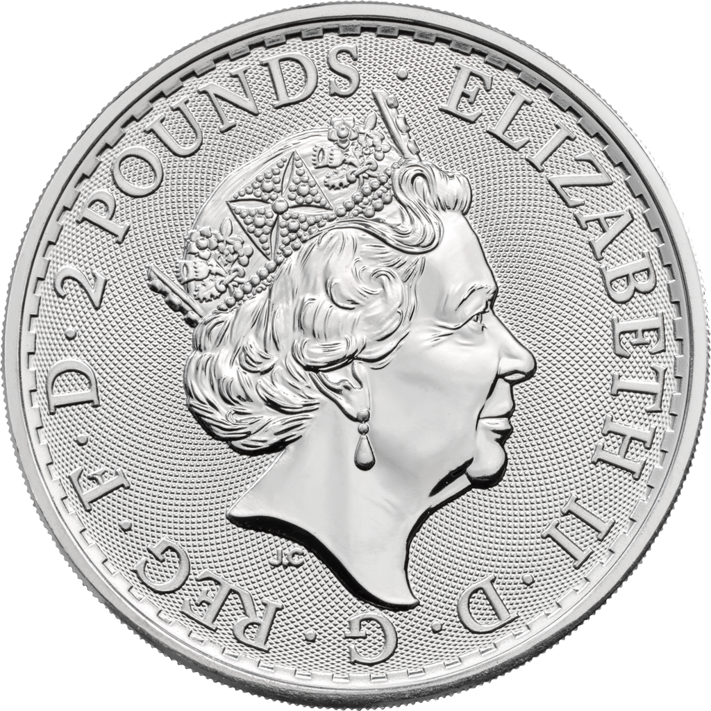 2020 1oz Silver United Kingdom Britannia Oriental Border