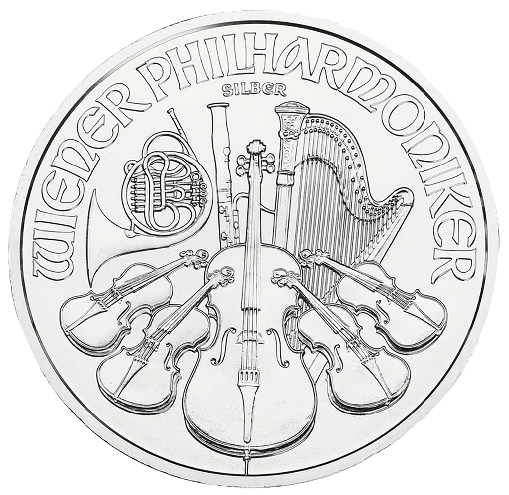 2021 1oz Silver Austrian Philarmonic
