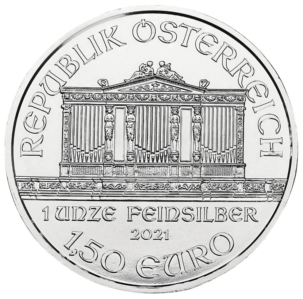 2021 1oz Silver Austrian Philarmonic