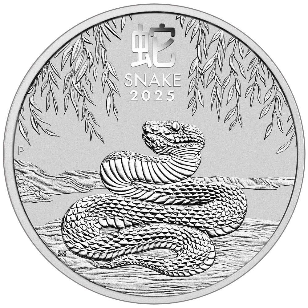 2025 1oz Silver Australian Lunar Snake