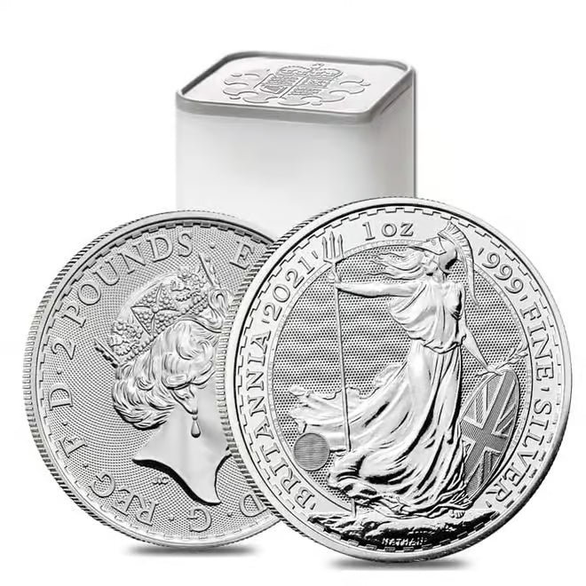 2021 1oz Silver United Kingdom Britannia