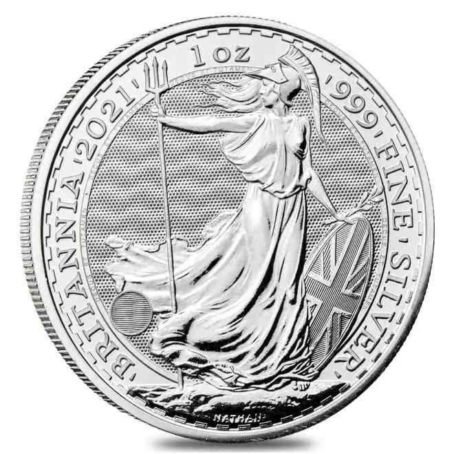 2021 1oz Silver United Kingdom Britannia – Binevenagh Bullion