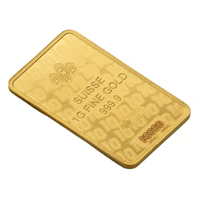 PAMP Suisse Diego Maradona Hand of God 1g Gold Bar 999.9 Fine Gold (Limited Mintage)