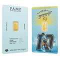 PAMP Suisse Diego Maradona Hand of God 1g Gold Bar 999.9 Fine Gold (Limited Mintage)