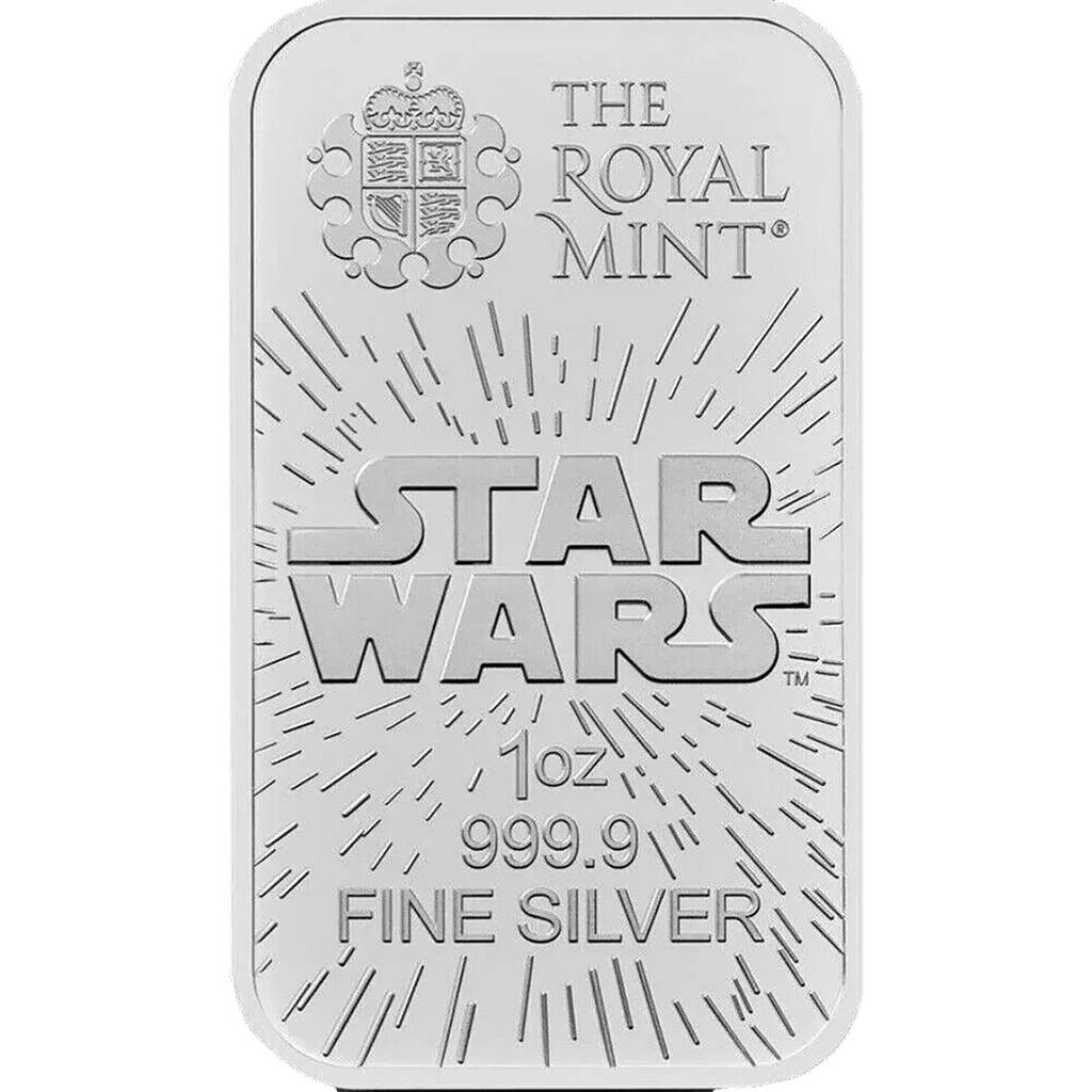 2024 1oz Silver United Kingdom Star Wars Light Side Bar
