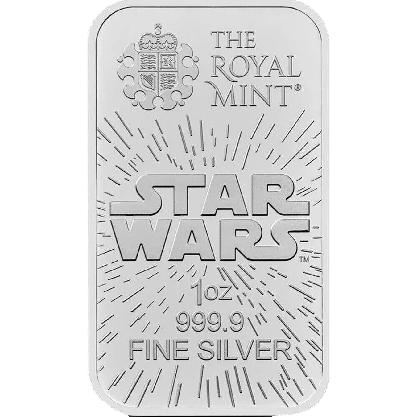 2024 1oz Silver United Kingdom Star Wars Light Side Bar